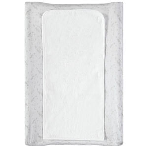 Housse de matelas à langer imprimée all-over avec tapis à scratch 