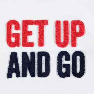 Júnior - Camiseta de manga larga de punto con inscripción de rizo 