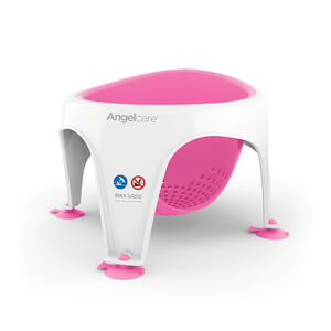 Anneau de bain en plastique doux - Rose 