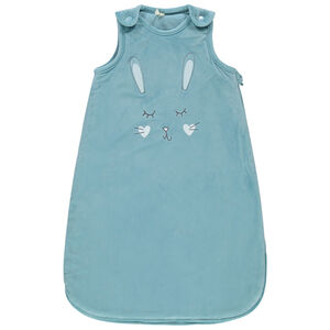 Saco de dormir sin mangas con bordados de conejo 