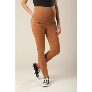 Pantalón de embarazo slim con banda 