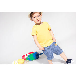 Pack de 3 camisetas lisas de manga corta 