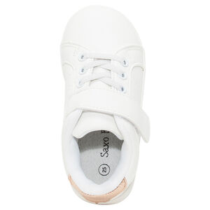 Zapatillas deportivas bajas de fantasía con cordones elásticos y velcro 