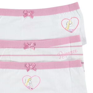 Juego de 3 shortys de algodón con estampado de Enredados de ©Disney 