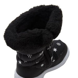Zapatillas con estampado de estrella y cuello de pelo falso de la 28 a la 35 