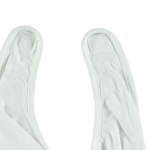 Babero de tejido de punto en forma de bandana con estampado 