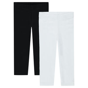 Junior - Lote de 2 pantalones corsario de un solo color  Main Junior - Lote de 2 pantalones corsario de un solo color