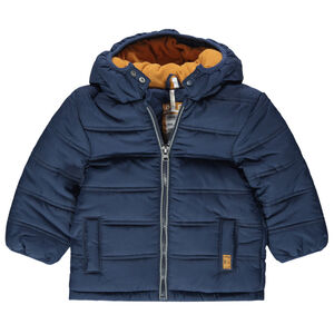 Anorak acolchado con forro de micropolar 