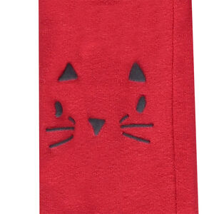 Conjunto de túnica estampada, chaleco y leggings estampados 