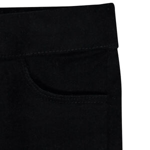Jeggings lisos de pana de terciopelo 