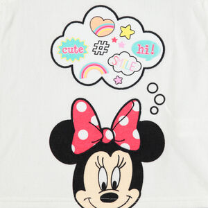 Pijama de terciopelo con estampado de Minnie Disney 
