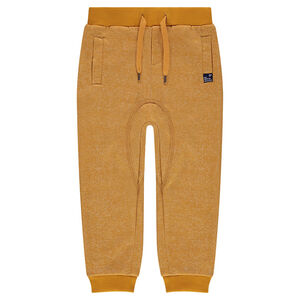 Pantalón de jogging de felpa asargada 