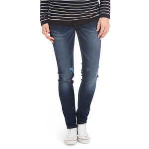 Jeans para el embarazo slim efecto usado 