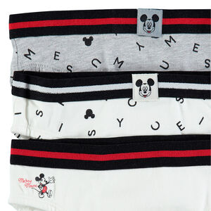 Pack de 3 slips de algodón con estampado Mickey ©Disney 