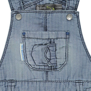 Peto vaquero corto de fantasía con efecto gastado  