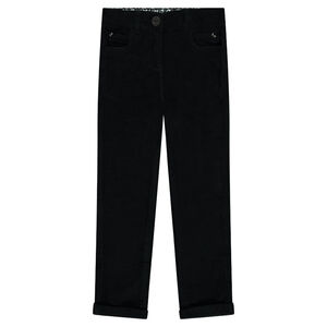 Pantalón de terciopelo corto liso 