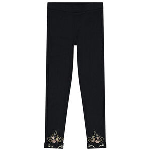 Jegging liso estampado unicornio   