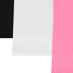 Pack de 3 camisetas lisas sin mangas de punto  Main Pack de 3 camisetas lisas sin mangas de punto