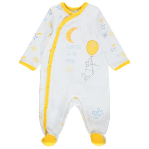 Pijama de terciopelo con estampado de Winnie The Pooh 