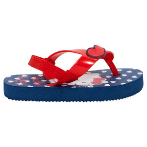 Chanclas rojas y azules Hello Kitty 