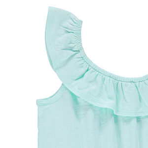 Combi-corta à cuello con volante   Main Combi-corta à cuello con volante