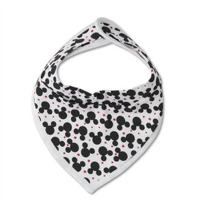 Lote de 2 babero de tejido de punto Disney con estampado Mickey 