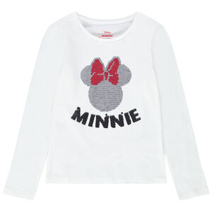Camiseta de manga larga con Minnie de lentejuelas mágicas Disney  Main Camiseta de manga larga con Minnie de lentejuelas mágicas Disney