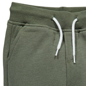 Pantalón de chándal de felpa jaspeada 