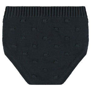 Pelele de punto con lunares de relieve 