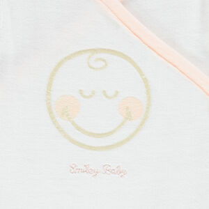 Pijama de terciopelo estampado ©Smiley Baby 