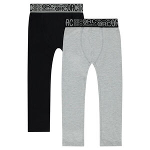 Juego de 2 calzoncillos de punto liso 