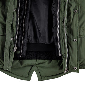 Parka 2 en 1 con cazadora interior intergada extraíble 
