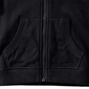 Chaqueta de felpa con capucha con cremallera 