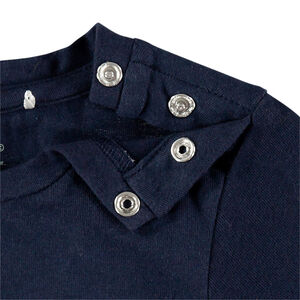 T-shirt manches courtes en coton motif crocodile 