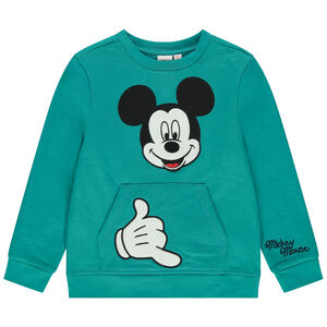 Sweat en molleton broderie Mickey Disney 