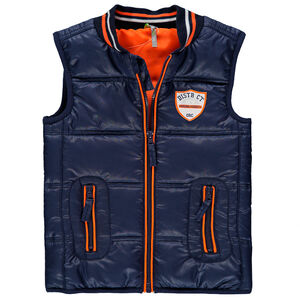 Anorak sin mangas acolchados 