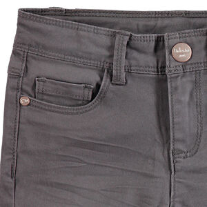Pantalón de sarga teñido con efecto arrugado   Main Pantalón de sarga teñido con efecto arrugado