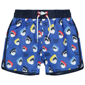 Short de bain imprimé requins all-over 