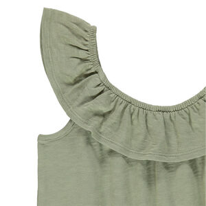 Combi-corta à cuello con volante   Main Combi-corta à cuello con volante