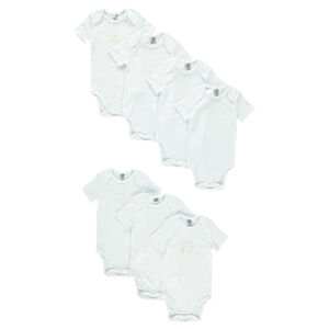 Lote de 7 bodies con fantasía con abertura adaptada a la edad 