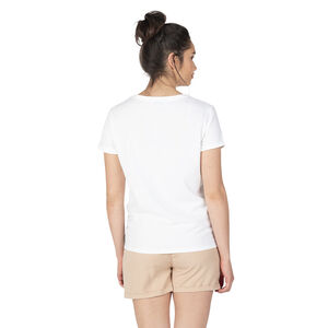 Camiseta de manga corta de premamá con estampado floral 