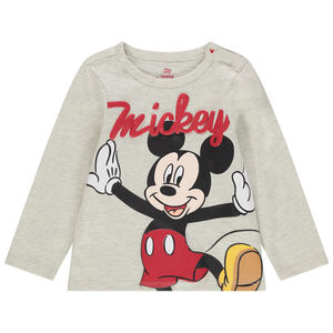 Camiseta de manga larga estampada Mickey Disney 