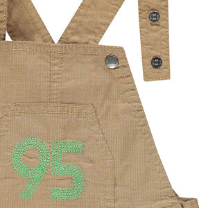 Peto de tejido antidesgarro con números bordados 