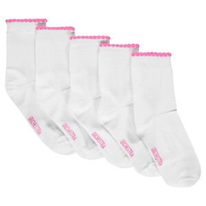 Lote de 5 pares de calcetines de color liso  Main Lote de 5 pares de calcetines de color liso