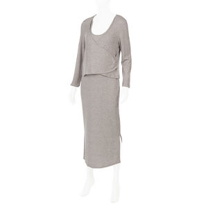 Set de vestido de premamá sin mangas con torera 
