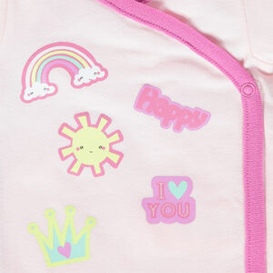 Pack de 5 bodies de fantasía con cierre adaptado a cada edad 