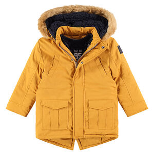 Parka 2 en 1 con cazadora interior intergada extraíble 