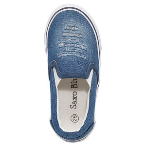 Zapatillas bajas de tela con efecto vaquero de la 28 a la 38 