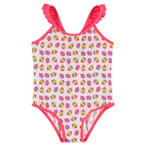 Maillot de bain 1 pièce imprimé cupcakes 