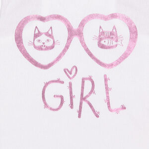 Pijama con camiseta sin mangas y short con estampado de gafas  Main Pijama con camiseta sin mangas y short con estampado de gafas